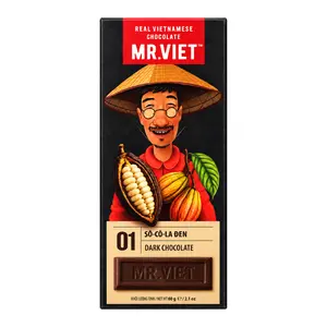 Socola Đen, Dark Chocolate, 2.1 oz (60g) - MR. VIET