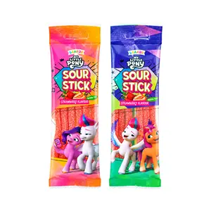 Kẹo Dẻo Chua Hương Dâu, My Little Pony, Sour Stick, Strawberry Flavour (30g) - YLF FOOD INDUSTRIES