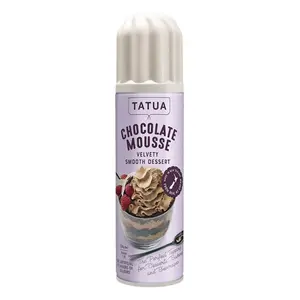 Kem Sữa Dạng Xịt Socola, Chocolate Mousse, Velvety Smooth Dessert (250g) - TATUA