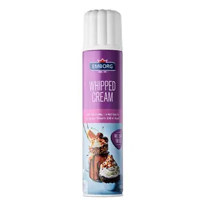 Kem Sữa Dạng Xịt, Whipped Cream Spray, 29% Milk Fat (250g) - EMBORG