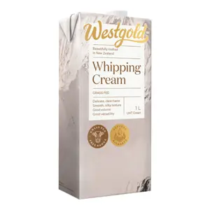 Kem Sữa Tiệt Trùng, New Zealand UHT Whipping Cream, Grass Fed (1L) - WESTGOLD