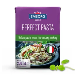 Kem Nấu Mì Ý, Perfect Pasta, Italian Pasta Sauce for Creamy Cooking (200ml) - EMBORG