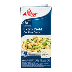 Kem Sữa Tươi Tiệt Trùng Nấu Ăn, Extra Yield UHT Cooking Cream, 20% Better Yield (1L) - ANCHOR