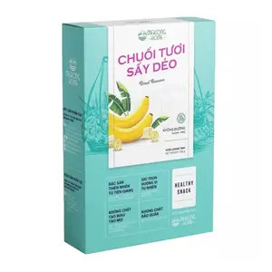 Chuối Tươi Sấy Dẻo, Dried Banana (250g) - MEKONG HOME