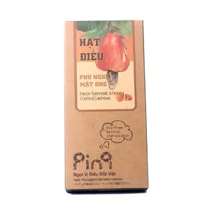 Điều Phủ Nghệ Mật Ong, Fresh Turmeric & Honey Coated Cashew Nuts (50g) - NAM XANH