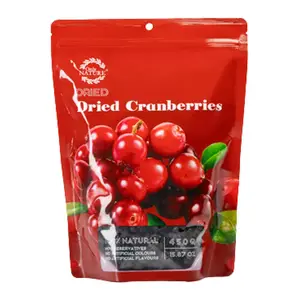 Nam Việt Quất Sấy Khô Cắt Lát, Dried Cranberries, Sliced (120g) - ONLY NATURE