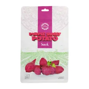 Khoai Lang Tím Sấy, Purple Sweet Potato Snacks (100g) - ONLY NATURE