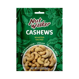 Hạt Điều Rang Muối, Cashew Nuts, Roasted Salted, 1.2 oz (35g) - NUT WALKER