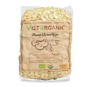 Hạt Điều Hữu Cơ Nguyên Hạt, Organic Cashew Nut Kernel (1kg) - VIET ORGANIC