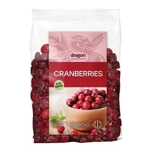 Nam Việt Quất Khô Hữu Cơ, Organic Sun Dried Cranberries (100g) - DRAGON SUPERFOODS