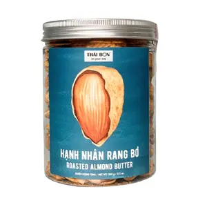 Hạnh Nhân Rang Bơ, Roasted Almond Butter, 8.5 oz (240g) - THAI BON