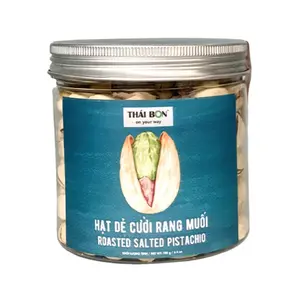 Hạt Dẻ Cười Rang Muối, Roasted Salted Pistachio, 6.4 oz (180g) - THAI BON