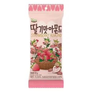 Hạnh Nhân Tẩm Dâu Tây, Strawberry Almond (30g) - HBAF