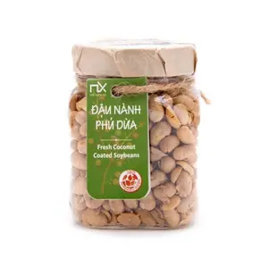 Đậu Nành Phủ Dừa, Fresh Coconut Coated Soybeans (100g) - NAM XANH