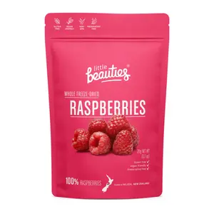 Quả Mâm Xôi Sấy Lạnh, Whole Freeze-Dried Raspberries, 0.7 oz (20g) - LITTLE BEAUTIES