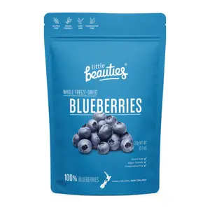 Việt Quất Sấy Lạnh, Whole Freeze-Dried Blueberries, 0.7 oz (20g) - LITTLE BEAUTIES
