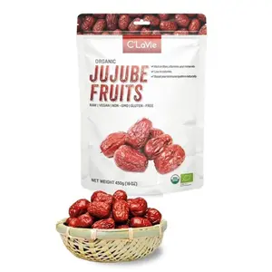 Táo Đỏ Hữu Cơ, Organic Jujube Fruits (450g) - C'LAVIE