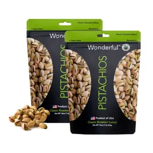 Hạt Dẻ Cười Rang Muối, Classic Roasted Salted Pistachios, 1 lb (454g) - WONDERFUL PISTACHIOS