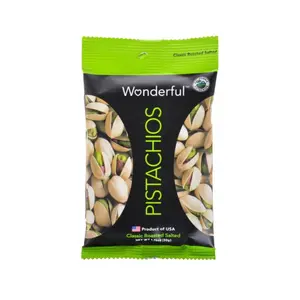 Hạt Dẻ Cười Rang Muối, Classic Roasted Salted Pistachios, 1.76 oz (50g) - WONDERFUL PISTACHIOS