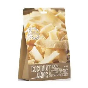 Dừa Sấy Giòn, Coconut Chips, 3.53 oz (100g) - ONLY NATURE