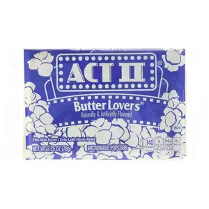 Bắp Rang Bơ, Microwave Popcorn, Butter Lovers, 2.75 oz (78g) - ACT II