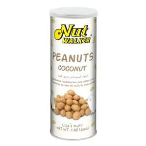 Đậu Phộng Rang Sữa Dừa, Peanuts Coconut, 7 oz (200g) - NUT WALKER