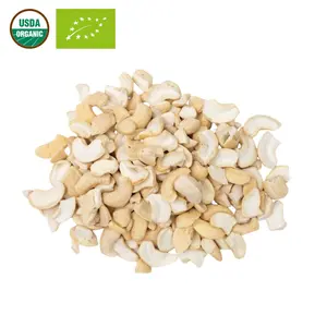 Hạt Điều Nhân Trắng Hữu Cơ Vỡ Mảnh, Organic Crushed Kernel Cashews, LP (500g) - CHAPI