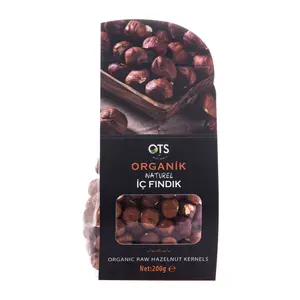 Hạt Phỉ Hữu Cơ, Organic Raw Hazelnut Kernels (200g) - OTS
