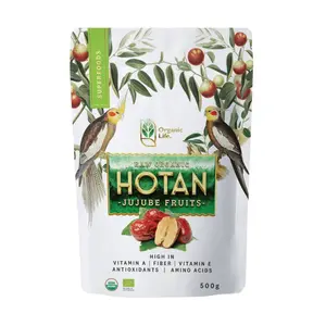 Táo Đỏ Tân Cương Hữu Cơ, Raw Organic Hotan Jujube Fruits (500g) - ORGANIC LIFE