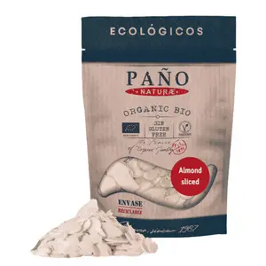 Hạnh Nhân Cắt Lát Hữu Cơ, Organic Sliced Almond (90g) - PANO FRUITS
