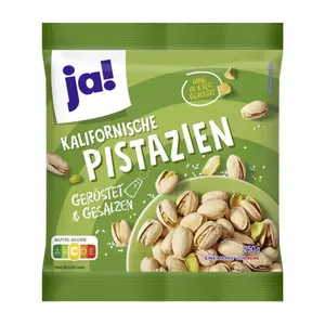 Hạt Dẻ Cười Cali Rang Muối, Californian Pistachios Roasted & Salted (250g) - JA!