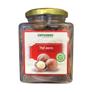 Hạt Macca Nứt Vỏ, In-Shell Macadamia Nuts (250g) - CAT KHANH