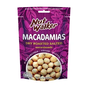 Hạt Macca Rang Muối, Macadamias, Dry Roasted Salted, 4.9 oz (140g) - NUT WALKER