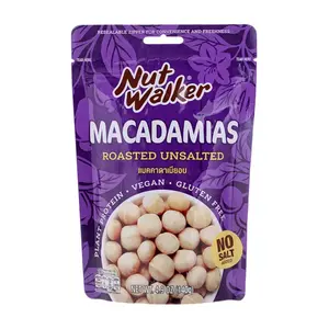 Hạt Macca Rang Không Muối, Macadamias, Roasted Unsalted, 4.9 oz (140g) - NUT WALKER