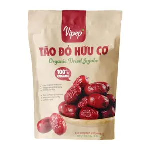 Táo Đỏ Hữu Cơ, Organic Dried Jujube, 9.88 oz (280g) - VIPEP