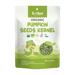 Hạt Bí Hữu Cơ, Organic Raw Pumpkin Seeds Kernel (200g) - BIO BEES