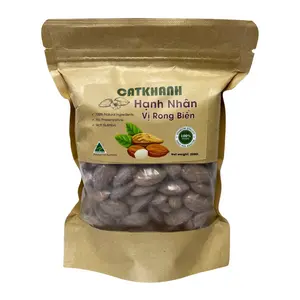 Hạnh Nhân Vị Rong Biển, Seaweed Flavoured Almond (200g) - CAT KHANH