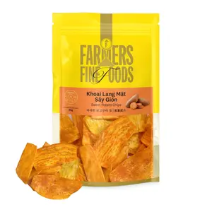 Khoai Lang Mật Sấy Giòn, Crispy Dried Sweet Potato Chips (85g) - FARMERS FINE FOODS