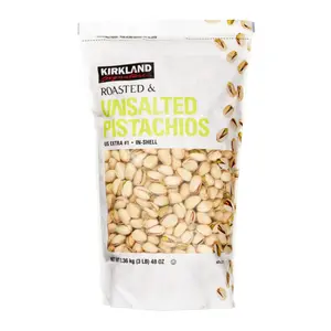 Hạt Dẻ Cười Rang Không Muối, Roasted & Unsalted Pistachios In-Shell, 48 oz (1.36kg) - KIRKLAND