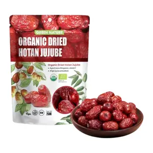 Táo Đỏ Hotan Hữu Cơ, Organic Dried Hotan Jujube (250g) - GREEN NATURE