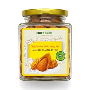 Hạnh Nhân Rang Bơ, Butter Roasted Almonds (150g) - CAT KHANH
