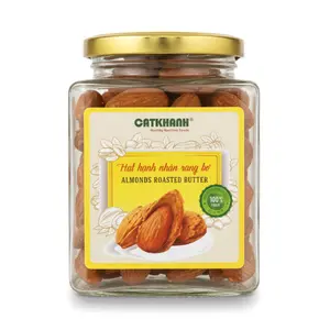 Hạt Hạnh Nhân Rang Bơ, Butter Roasted Almonds (200g) - CAT KHANH
