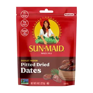 Chà Là Khô Không Hạt, Deglet Noor Pitted Dried Dates, 8 oz (227g) - SUN-MAID