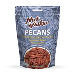 Hạt Hồ Đào Rang Ít Muối, Pecans, Roasted Lightly Salted, 4.9 oz (140g) - NUT WALKER