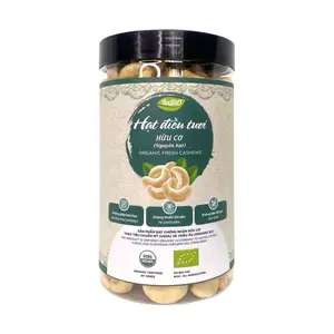 Hạt Điều Tươi Nguyên Hạt Hữu Cơ, Organic Fresh Cashews (400g) - ANBIO