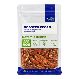 Nhân Quả Hồ Đào Rang Chín, Roasted Pecan (265g) - ATLAS GARDEN