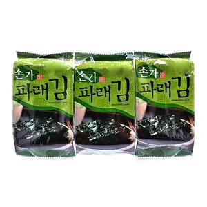 Tảo Biển Green Sonka, Seasoned Laver, 3 Gói (15g) - DONGWON