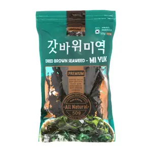Rong Biển Nấu Canh, Dried Brown Seaweed - Mi Yuk, All Natural (50g) - GODBAWEE
