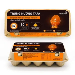 Trứng Gà Nướng, Baked Eggs, 10 Quả (450g) - TAFA