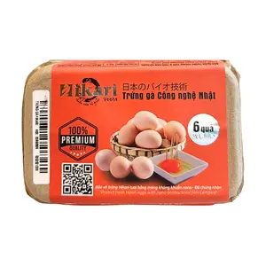 Trứng Gà Công Nghệ Nhật, Fresh Hikari Eggs, 6 Quả - HIKARI FOODS